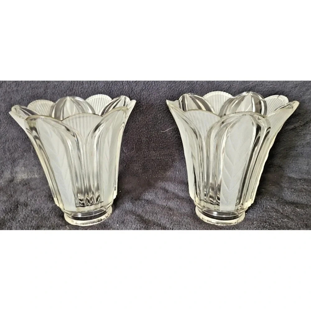 Cut Glass Sconce can be used for Ceiling fan or Vanity‎ mirrors.